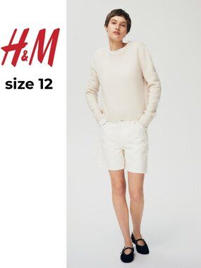 H&M &Denim High Bermuda Denim Shorts